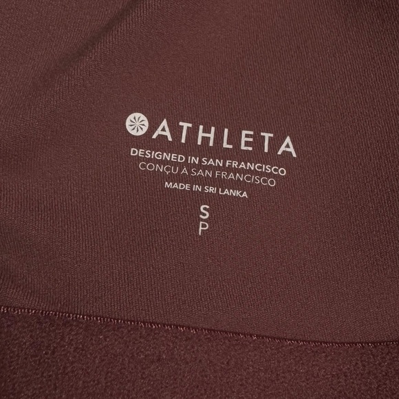 Athleta mauve crop top size S - Picture 8 of 8